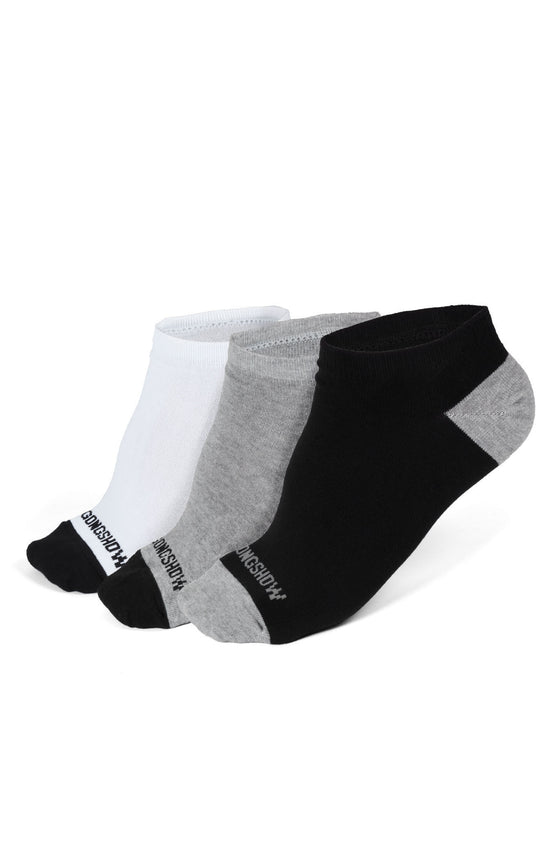Heel To Toe Sock 3 Pack Assorted Colors – GONGSHOW GEAR