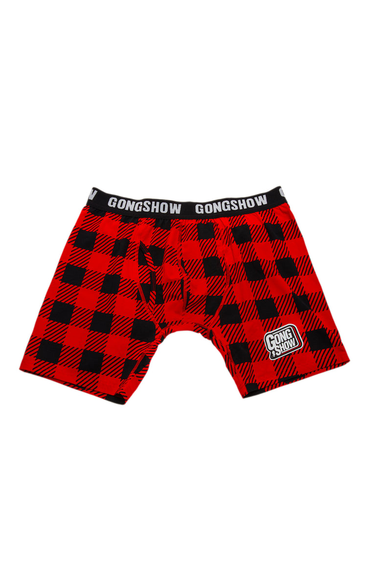 Plaid red boxer shorts  Bodyskin – Mesbobettes